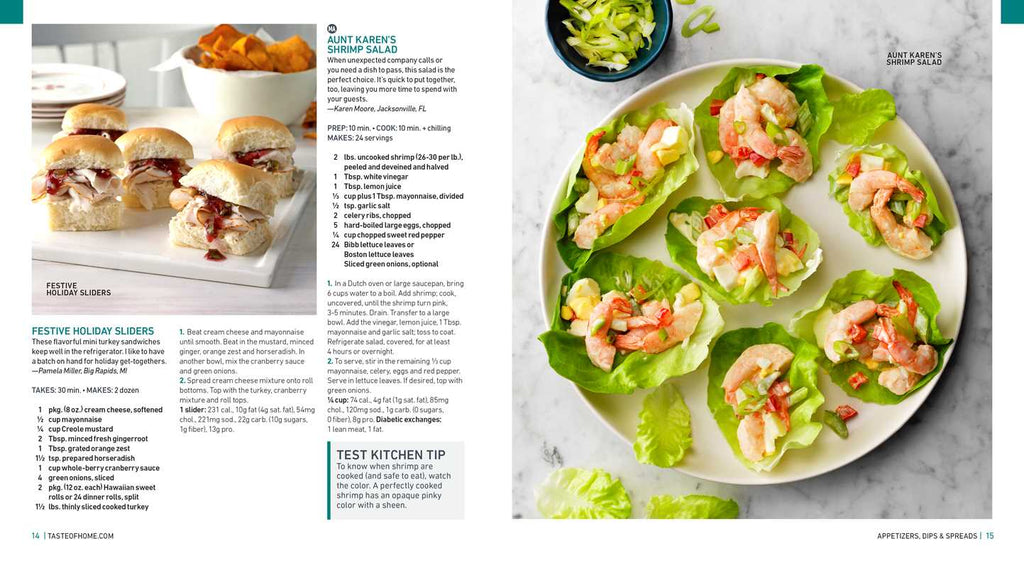 Taste of Home - What Can I Bring? Cook Book