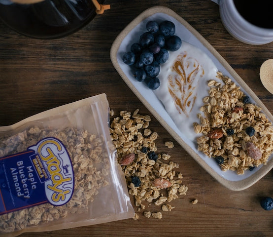 Maple Blueberry Almond Granola