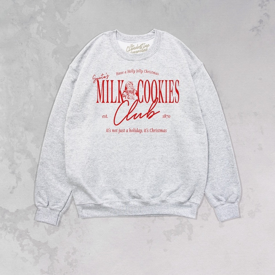 Milk & Cookies Oversized 90's Sweatshirt