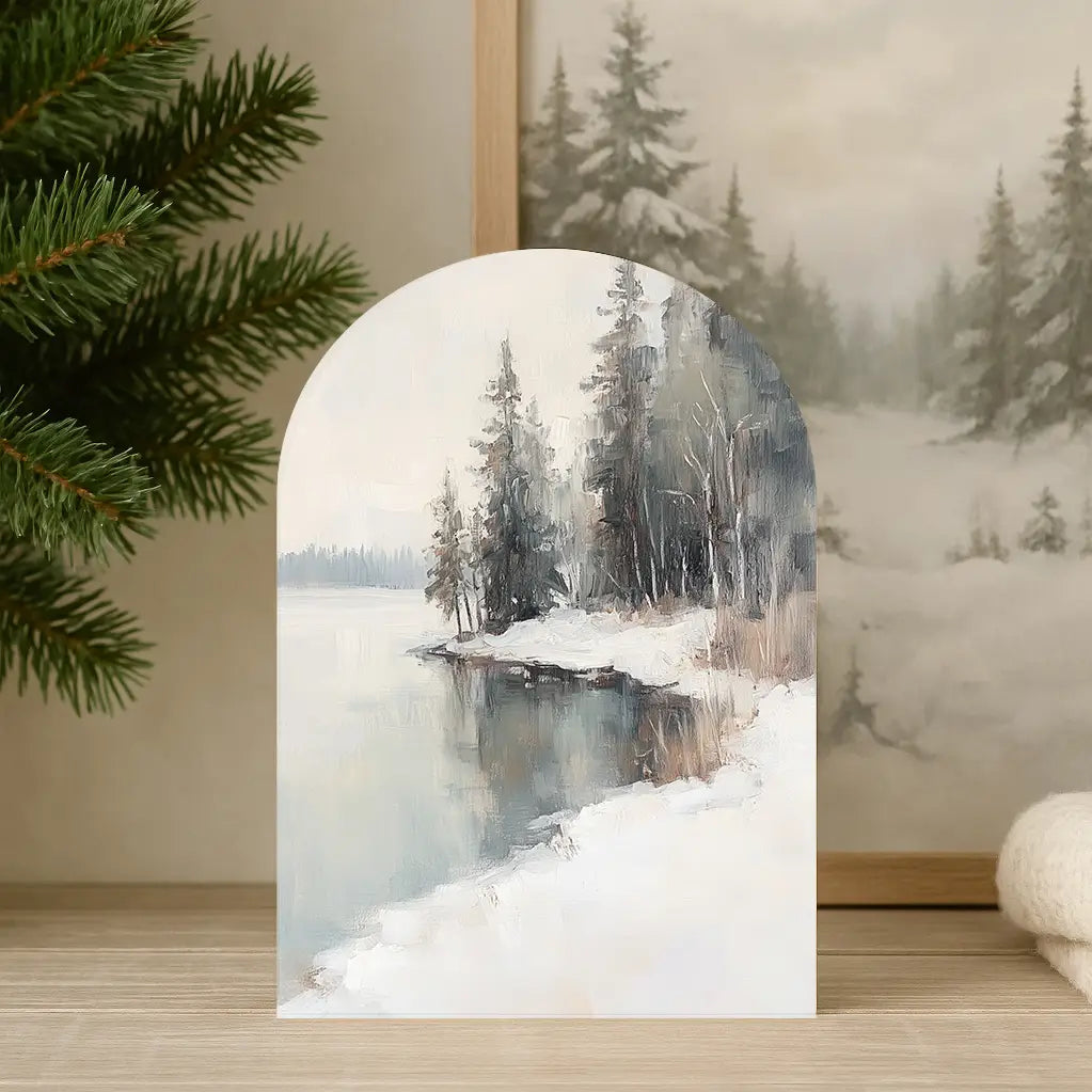 Snowy Forest Arch