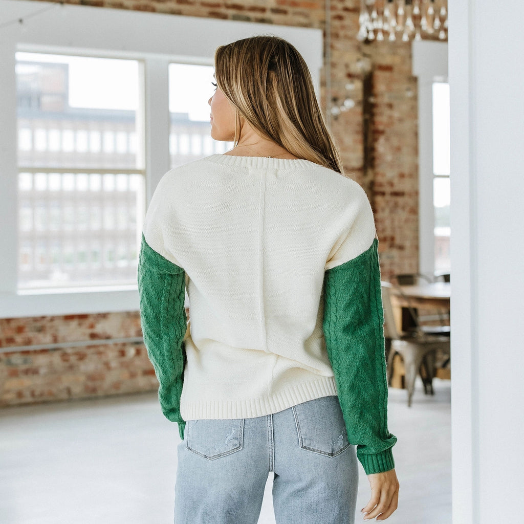 Colorblock Sweater