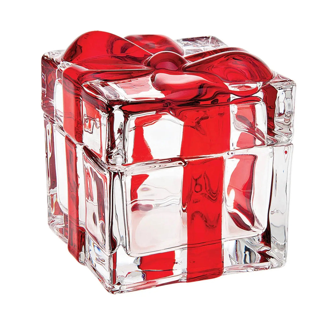 Red Ribbon Gift Box Soy Candle