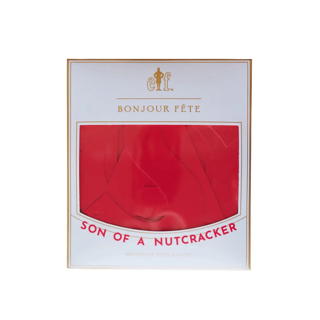 Elf "Son of A Nutcracker" Banner
