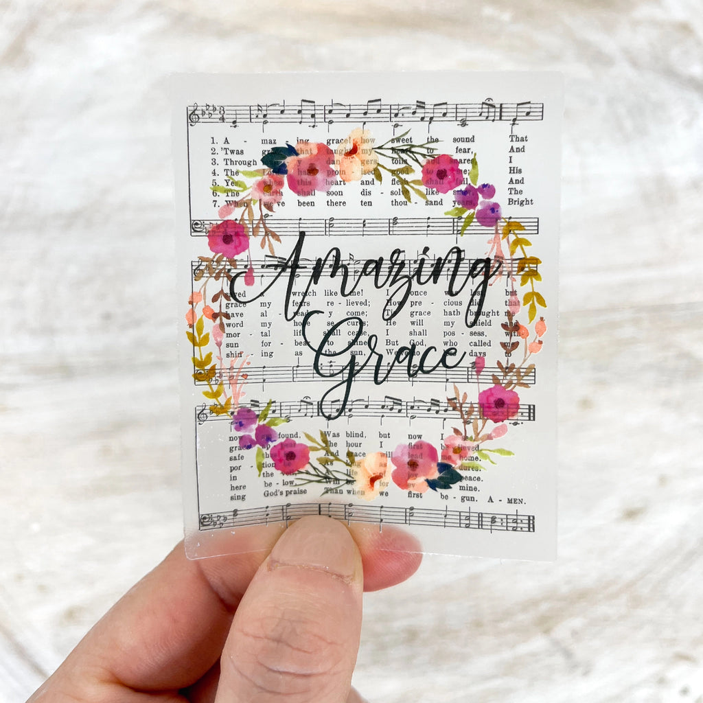 Amazing Grace Sticker