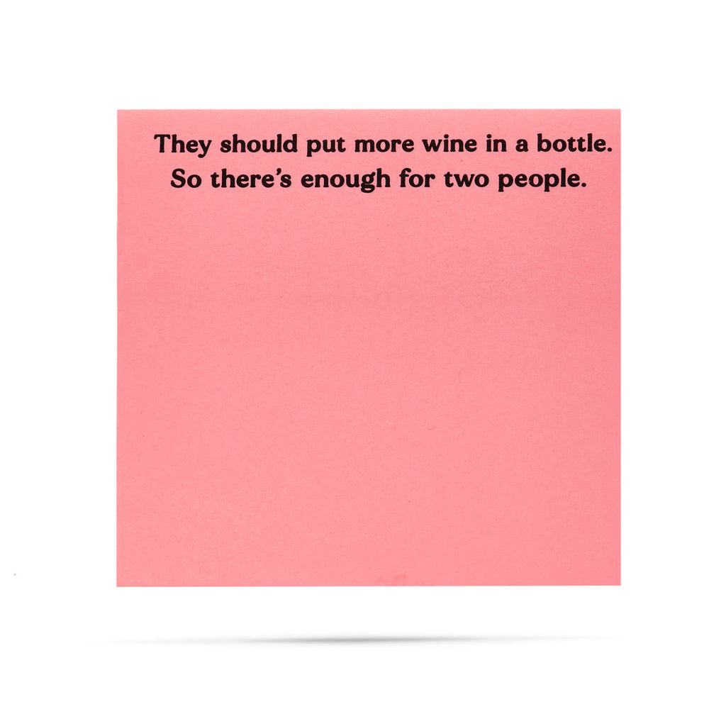 Post It - Wine Bottle