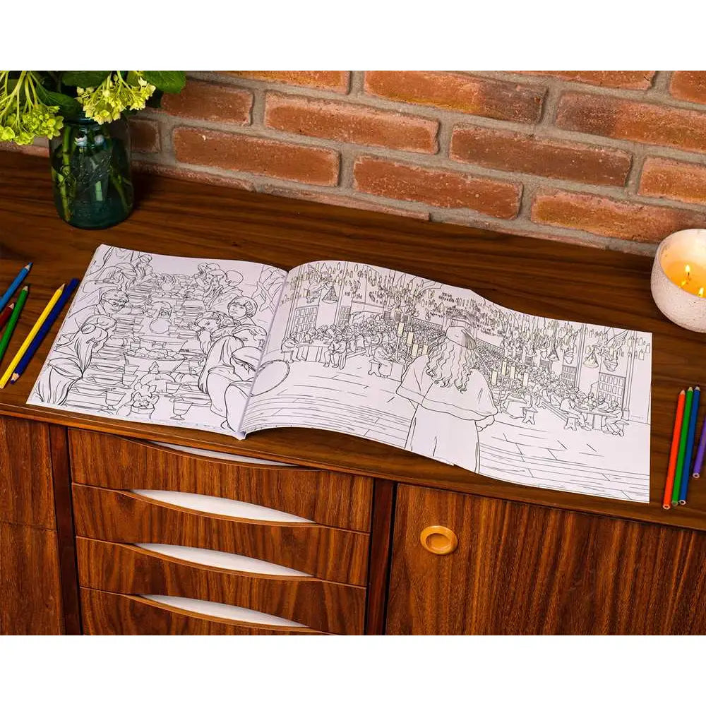 Harry Potter Glow in the Dark Coloring Book