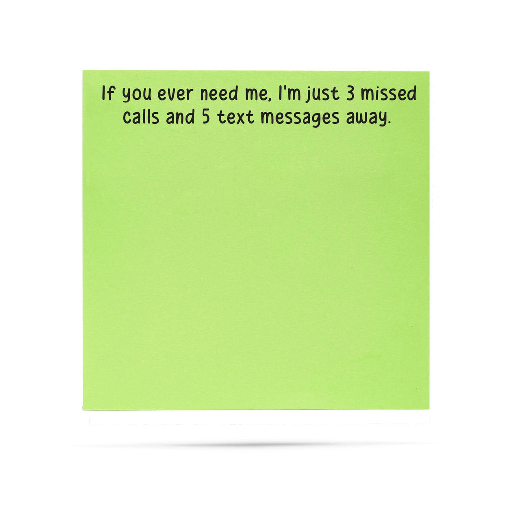 Post It - 3 Missed Calls