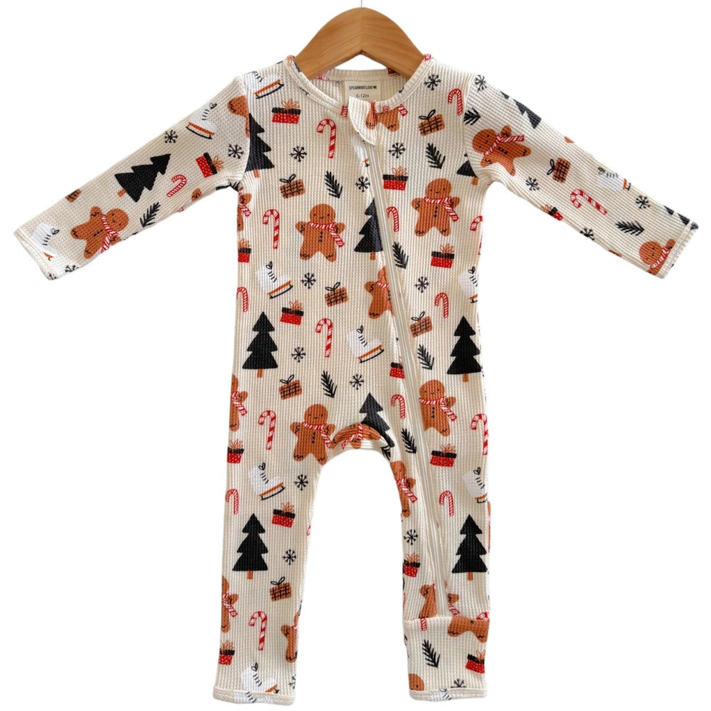 Gingerbread Baby PJs