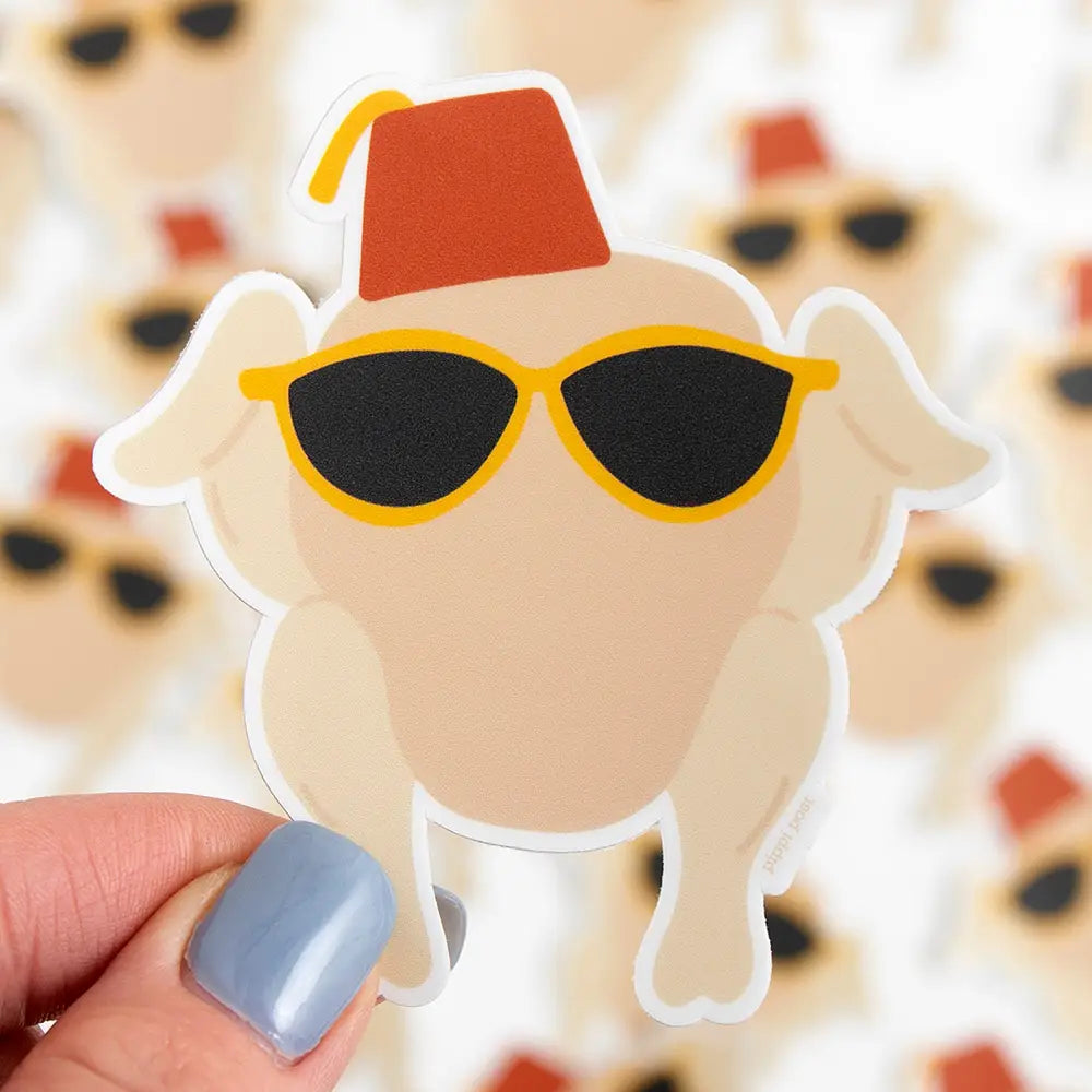 Turkey Friends Sticker