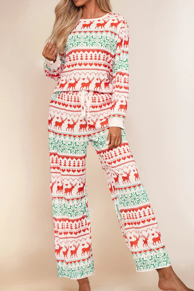 Christmas Pullover+ Pants Lounge Set