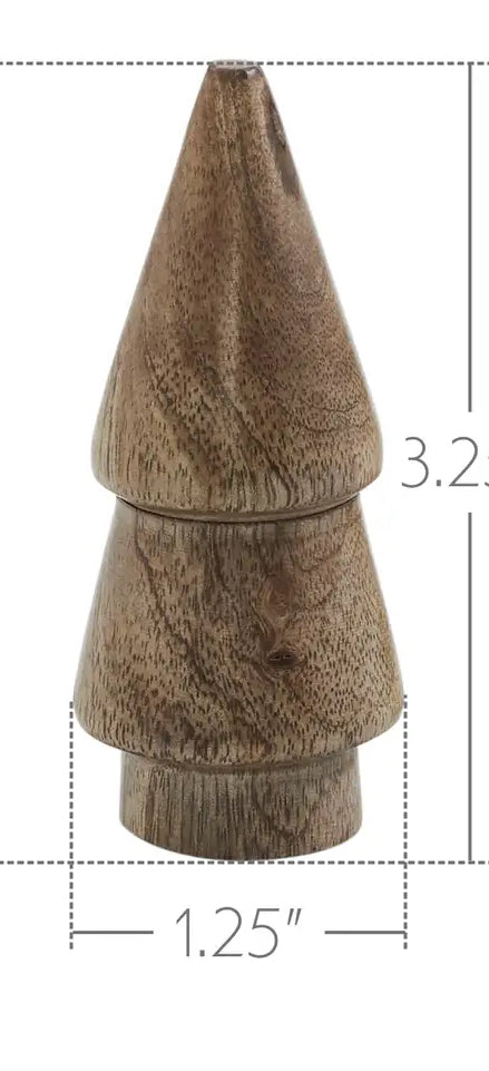 Conical Natural Wooden Trees