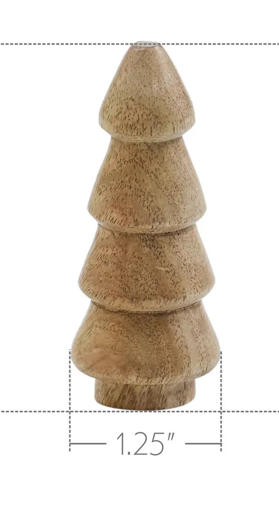 Conical Natural Wooden Trees