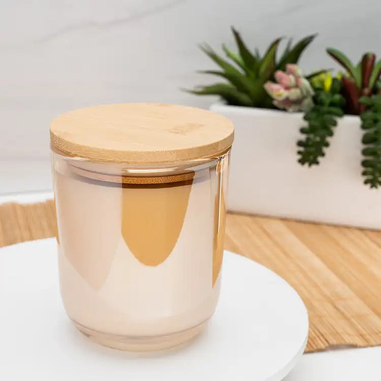 Champagne Iridescent Jar Soy Candle