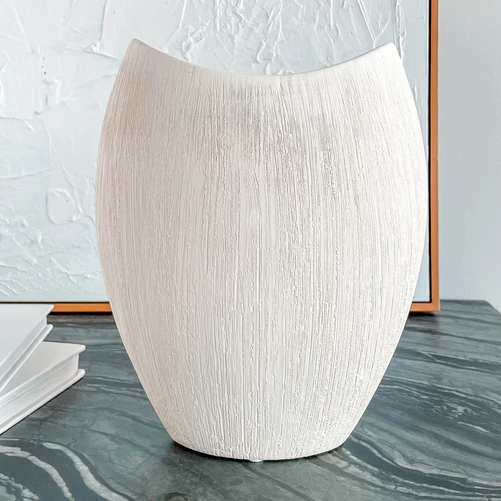 Hand-Scribed Vase