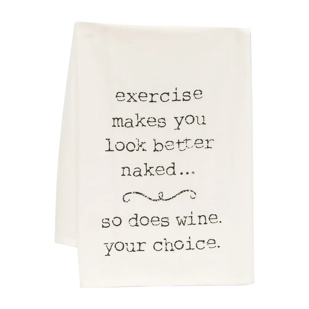 Look Better Naked Dish Towel