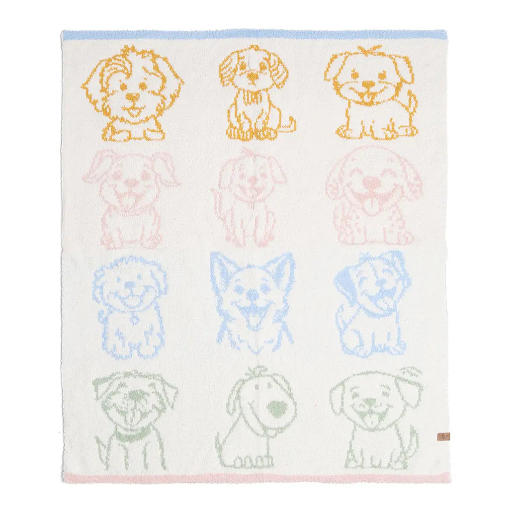 Kids Baby Puppy Throw Blanket