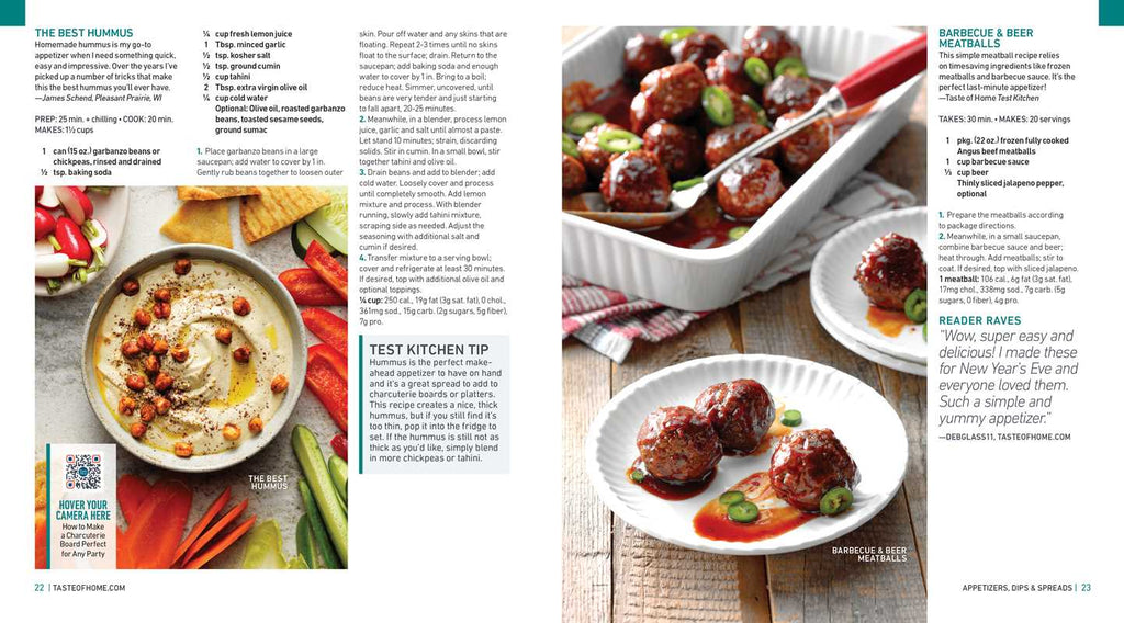 Taste of Home - What Can I Bring? Cook Book