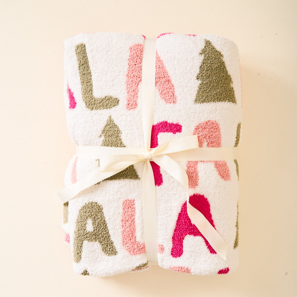 Fa La La Luxury Soft Throw Blanket