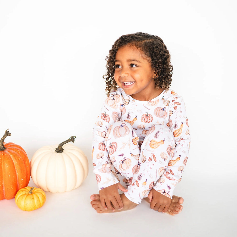Baby Toddler Pumpkin PJs