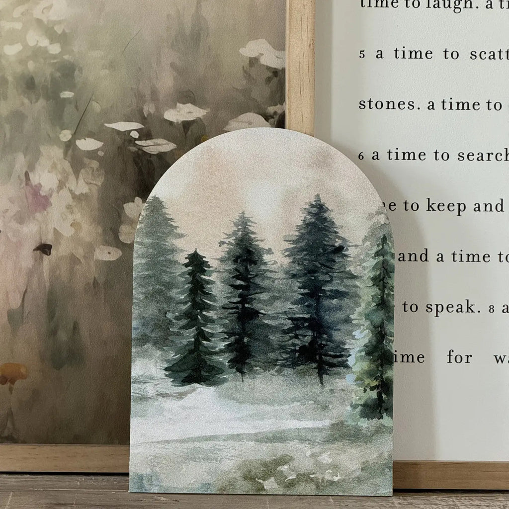 Evergreens Portrait Arch