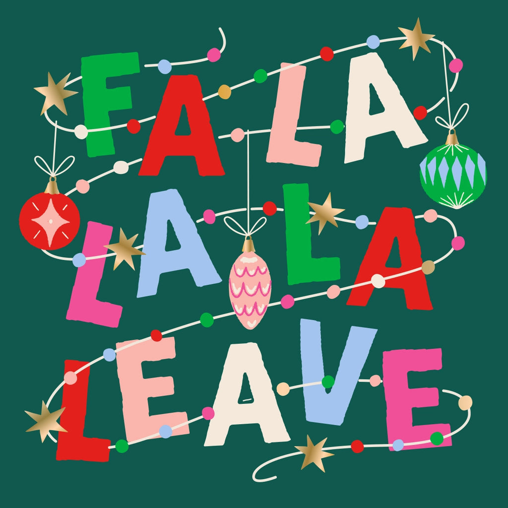 Cocktail Napkins - Fa La Leave