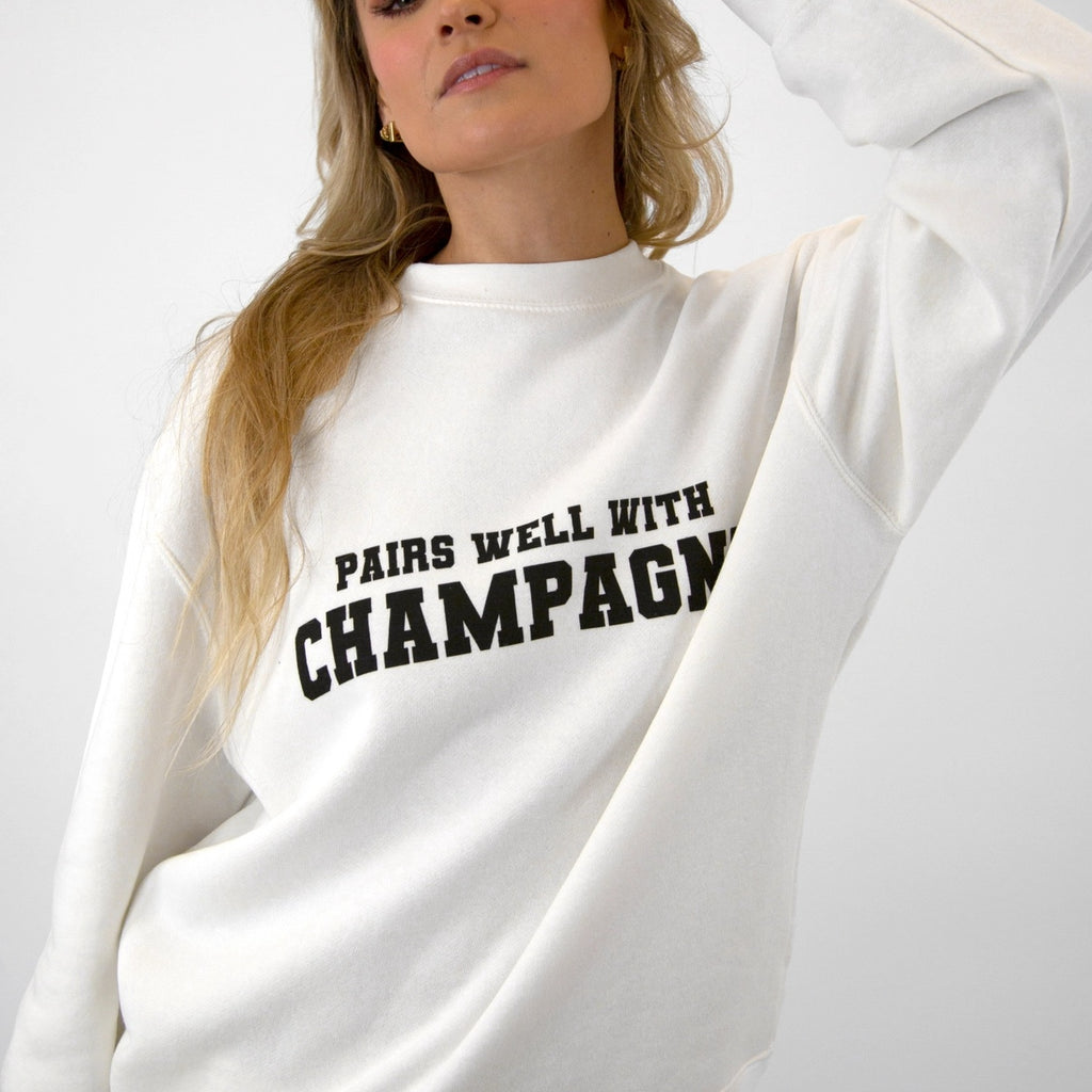 Pairs Well With Champagne Sweatshirt