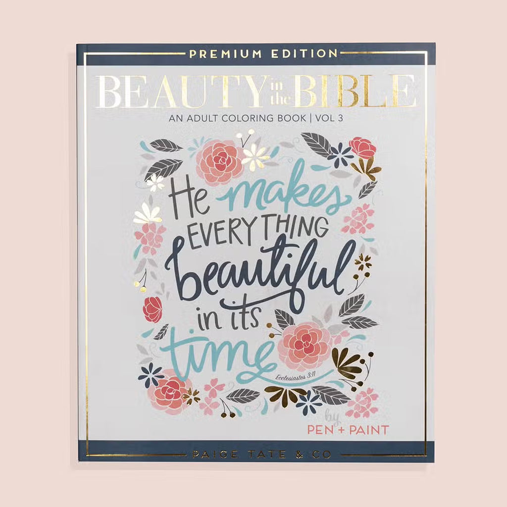 Beauty in The Bible Coloring Book