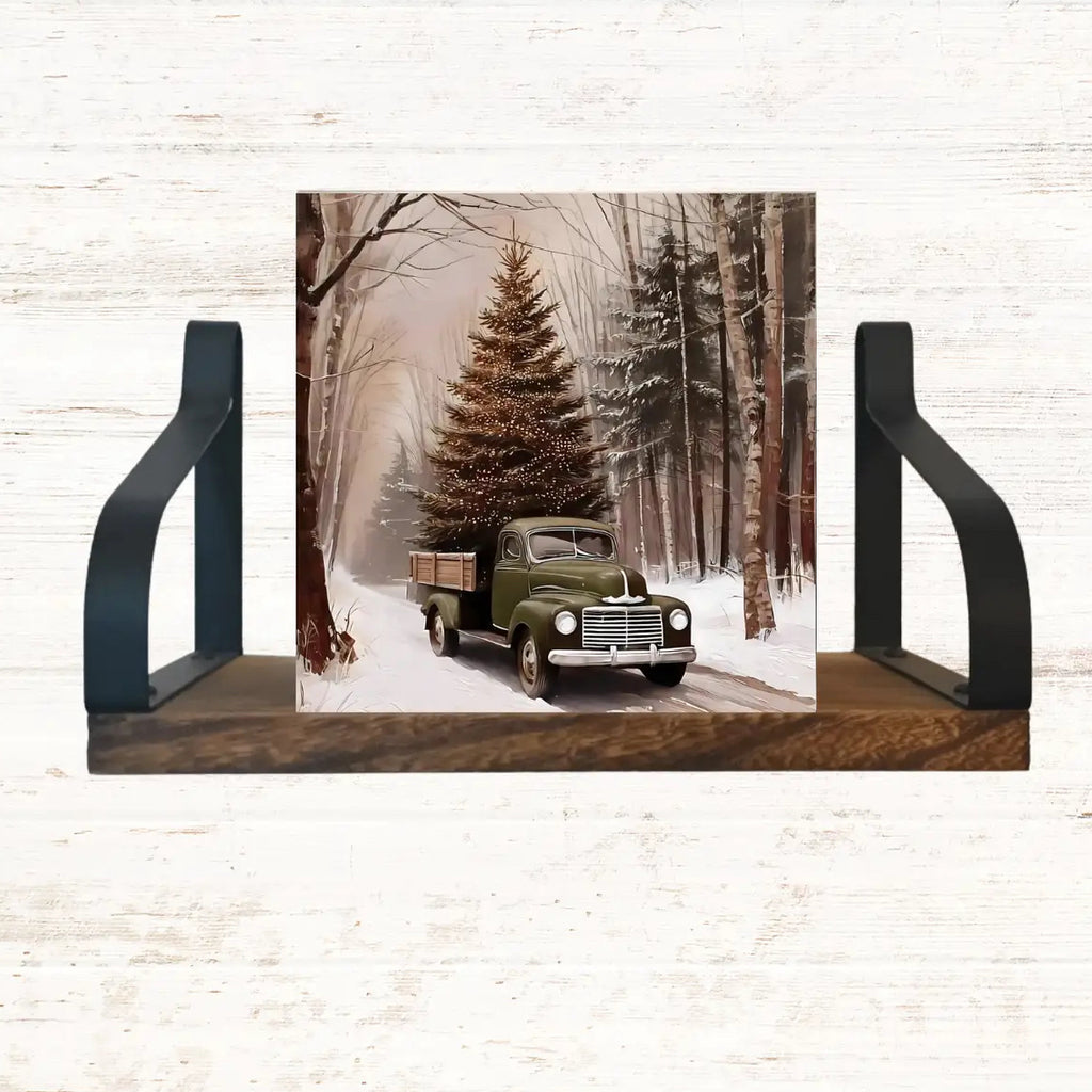 Winter Mini Block - Truck