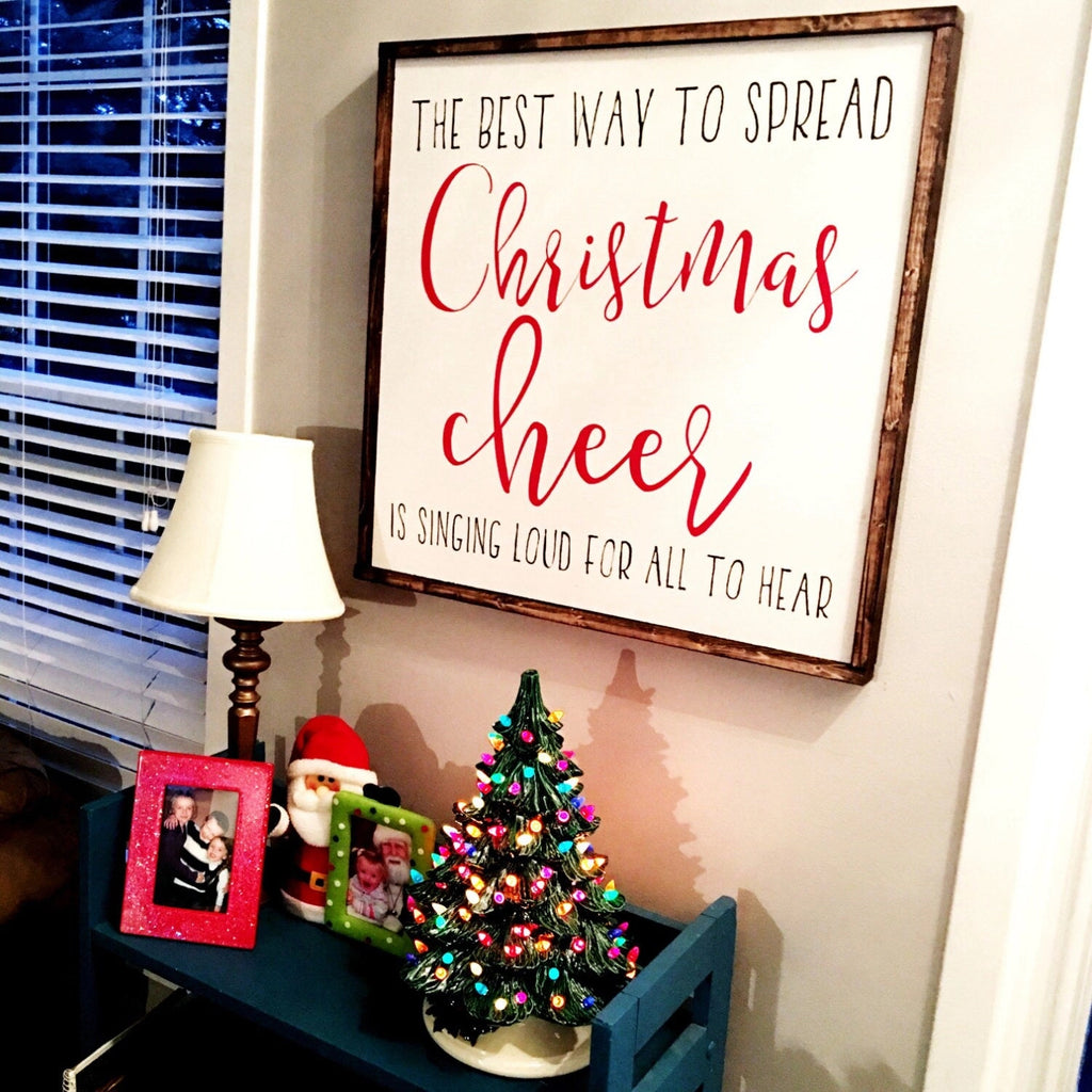 Christmas Cheer Sign