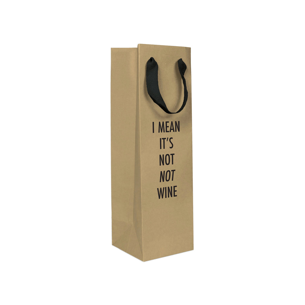 Not Not Wine - Wine Gift Bag