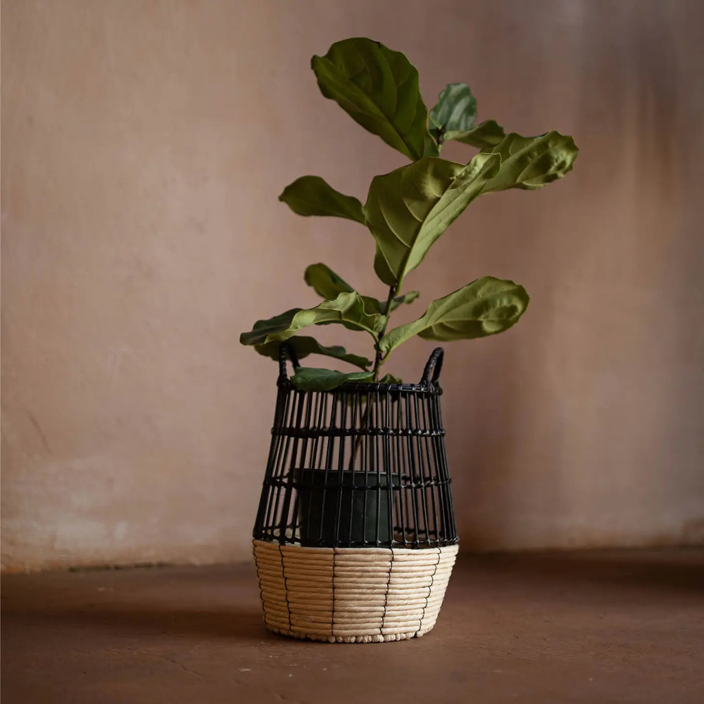 Lachlan Natural Woven Basket