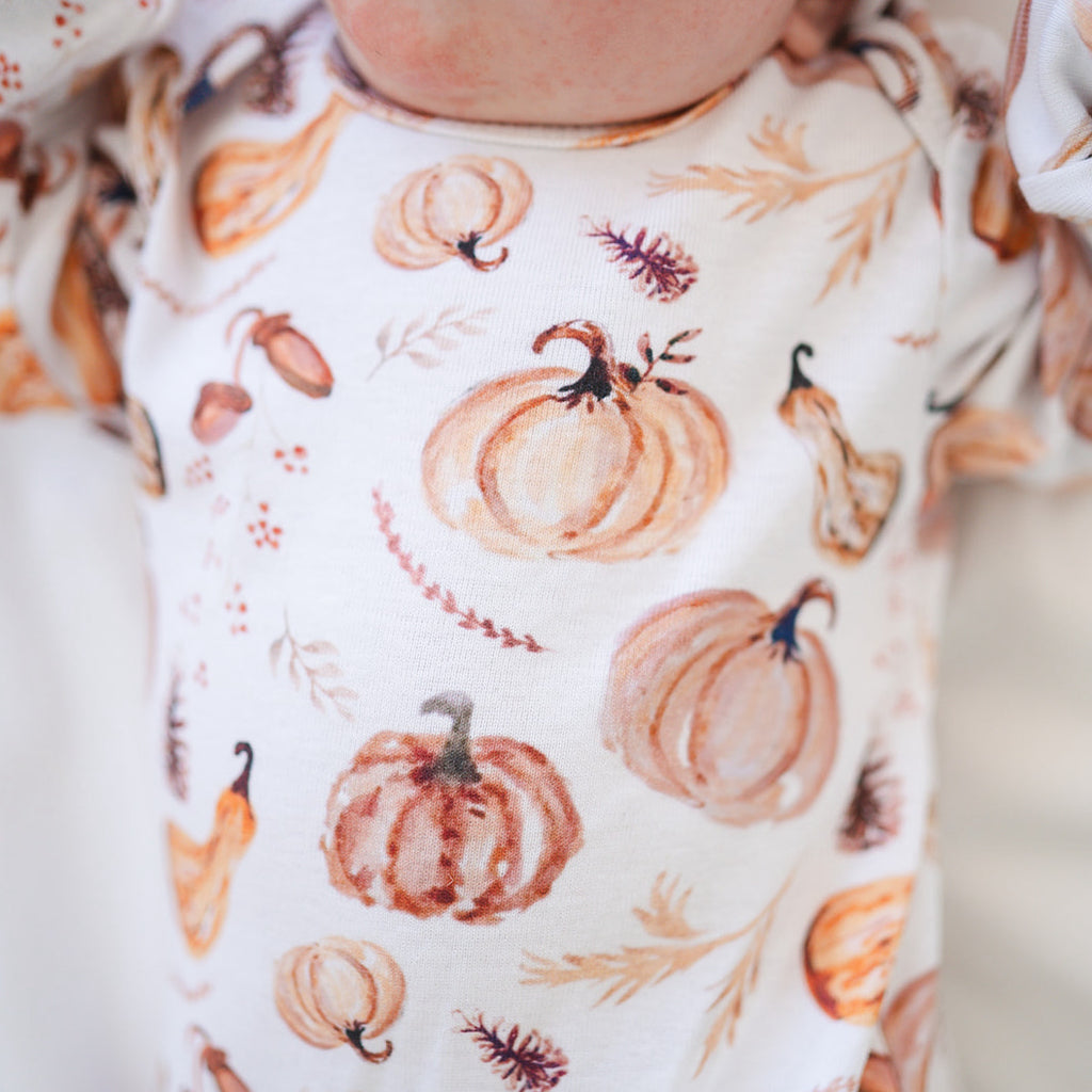 Baby Toddler Pumpkin PJs