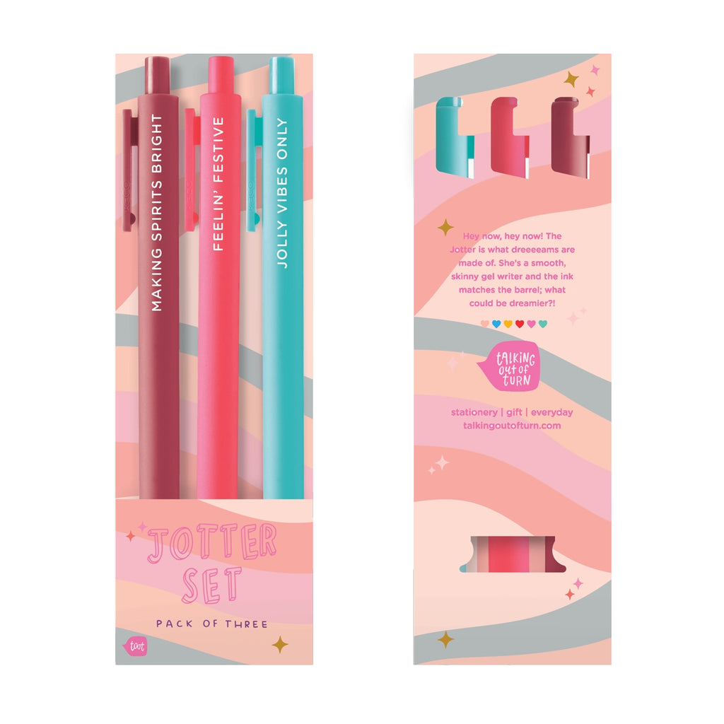 Holiday Jotter Pen Set