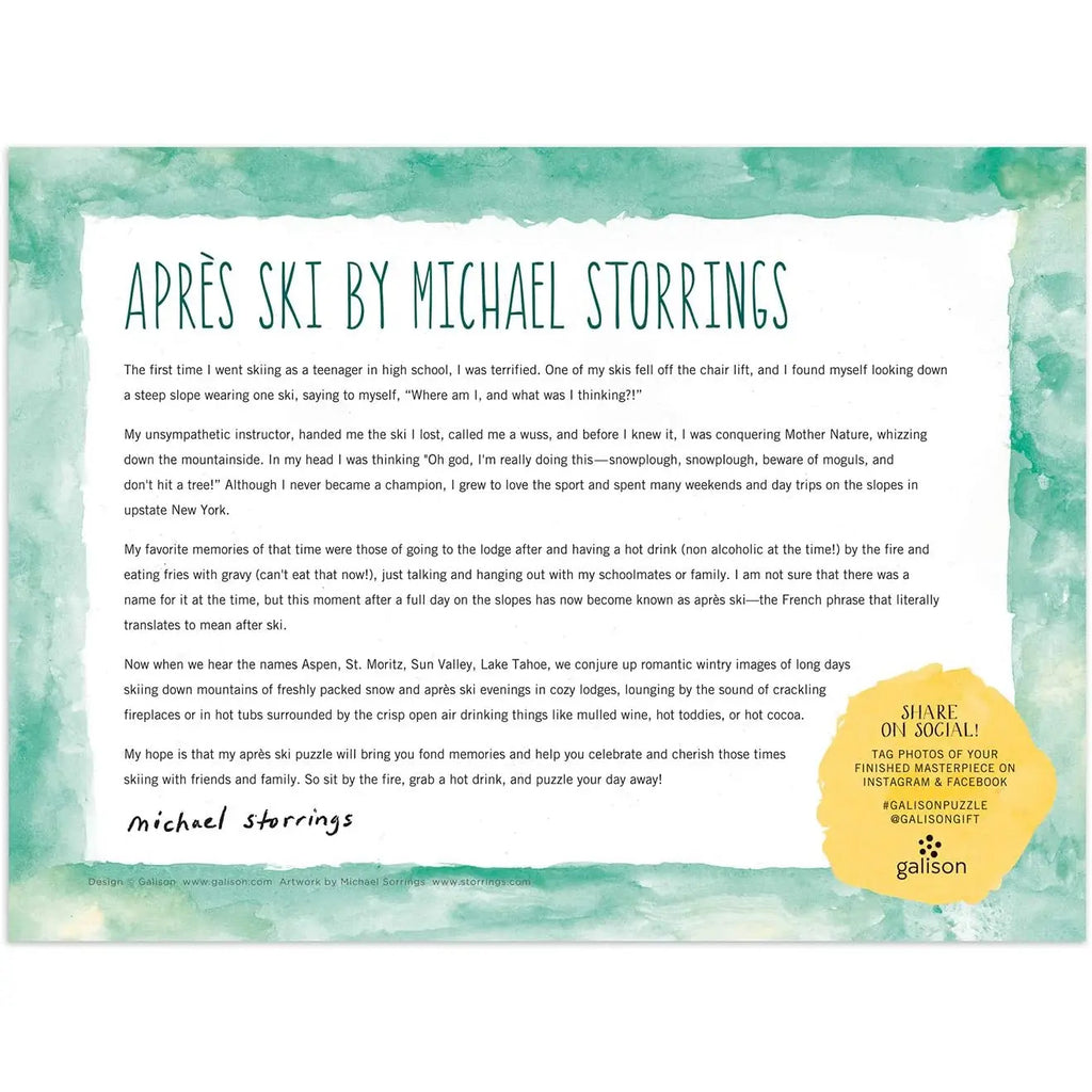 1000pc Puzzle - Après Ski