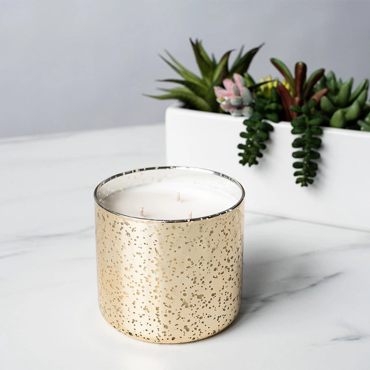 Hallmark Watching Candle Gold Soy Candle