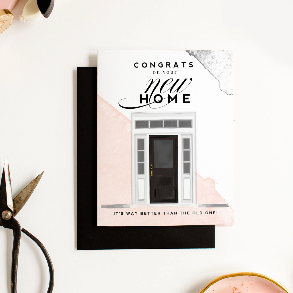 Congrats on Your New Home Funny Greeting Card