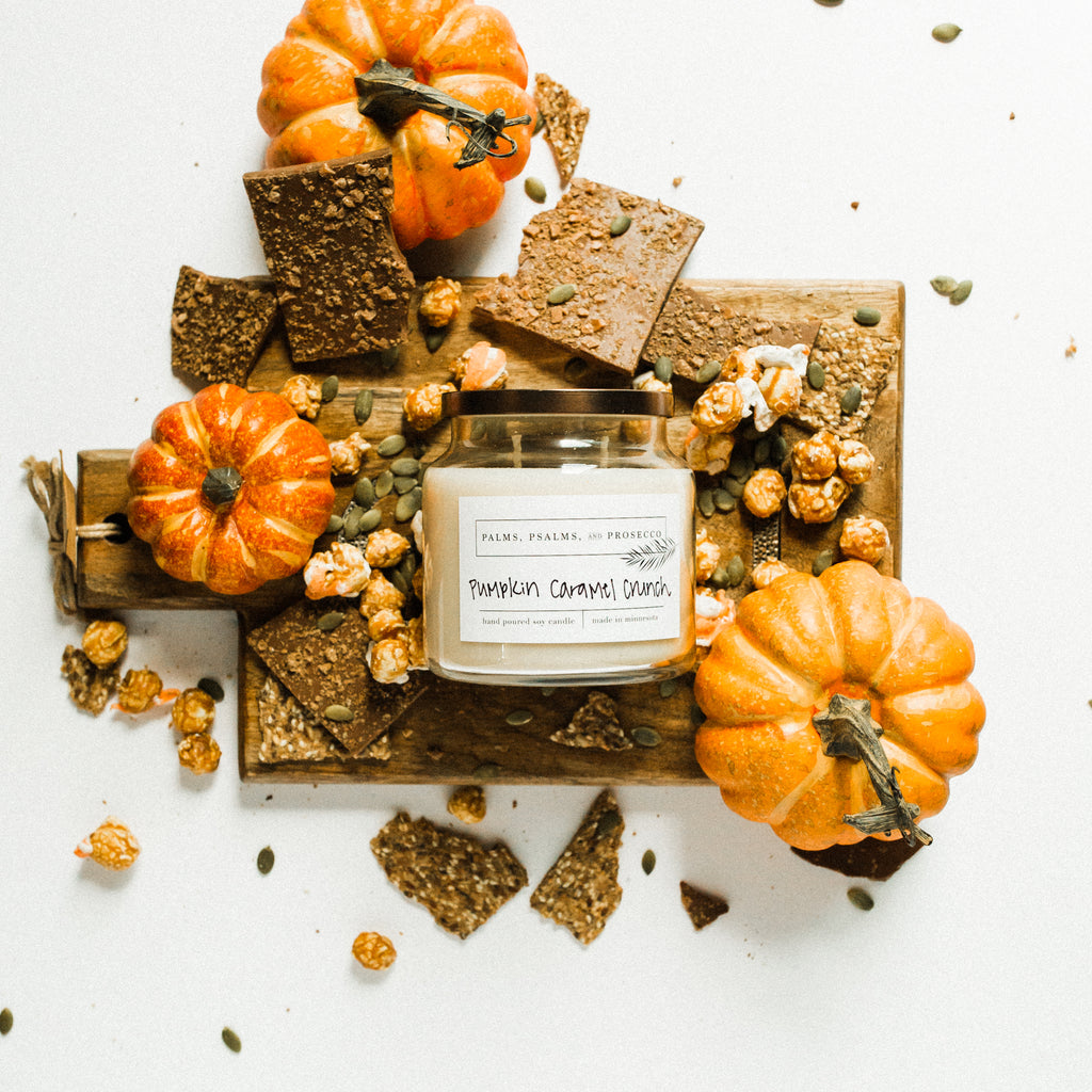 Pumpkin Caramel Crunch Soy Candle