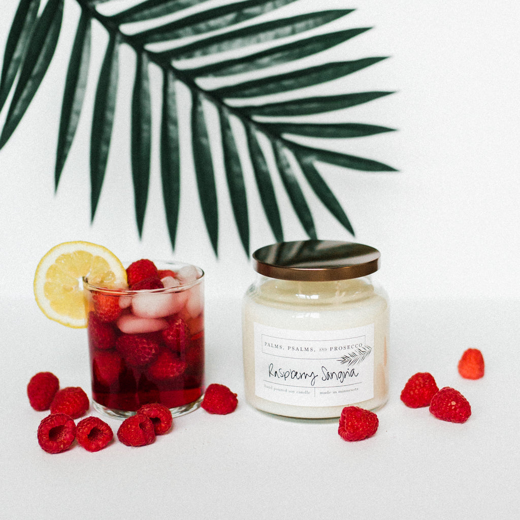 Raspberry Sangria Soy Candle
