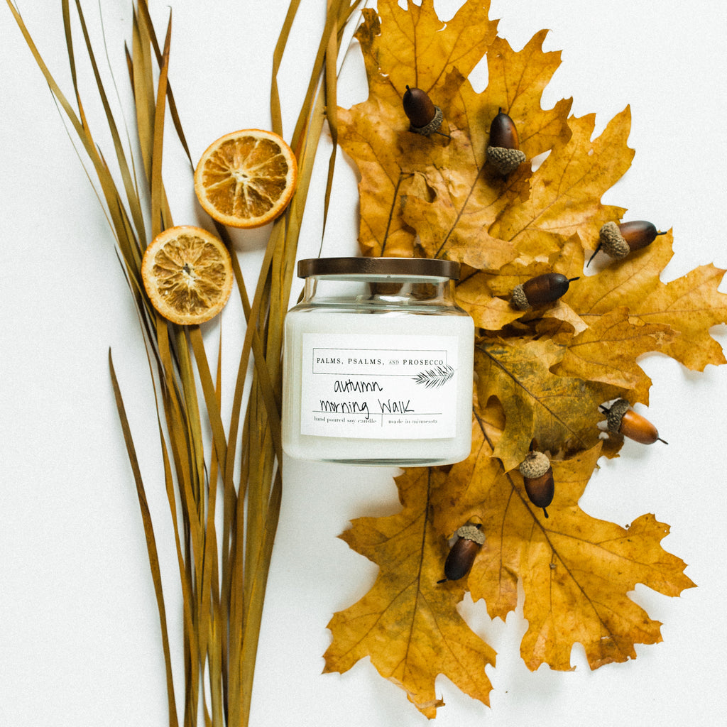 Autumn Morning Walk Soy Candle
