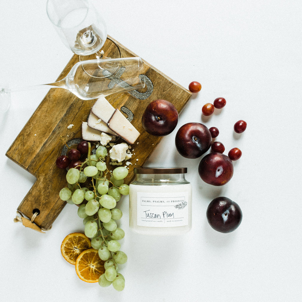 Tuscan Plum Soy Candle