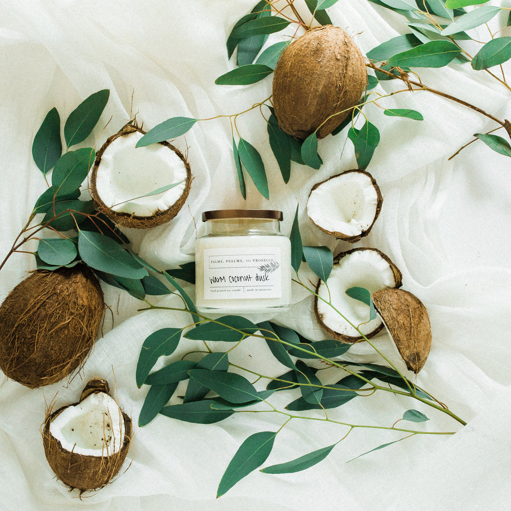 Warm Coconut Dusk Soy Candle