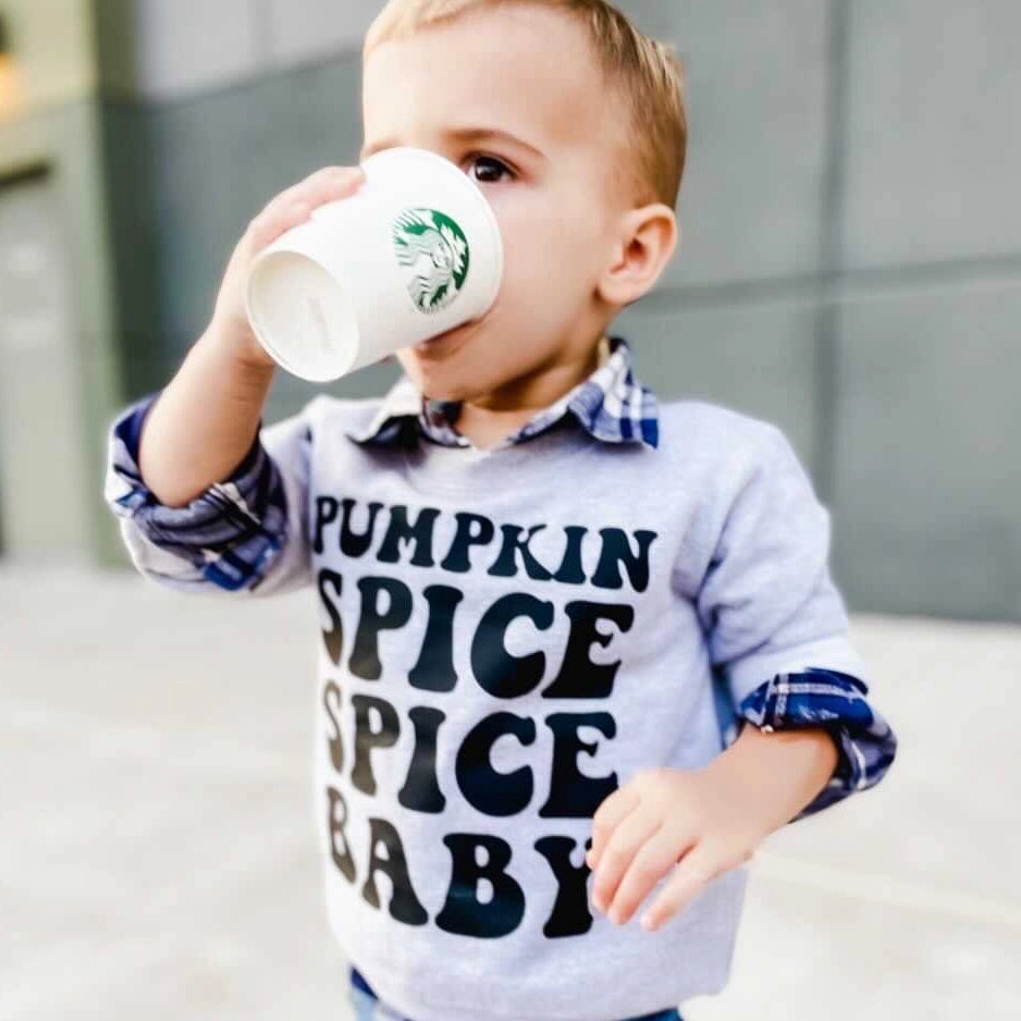 Pumpkin Spice Spice Baby Toddler Sweatshirt