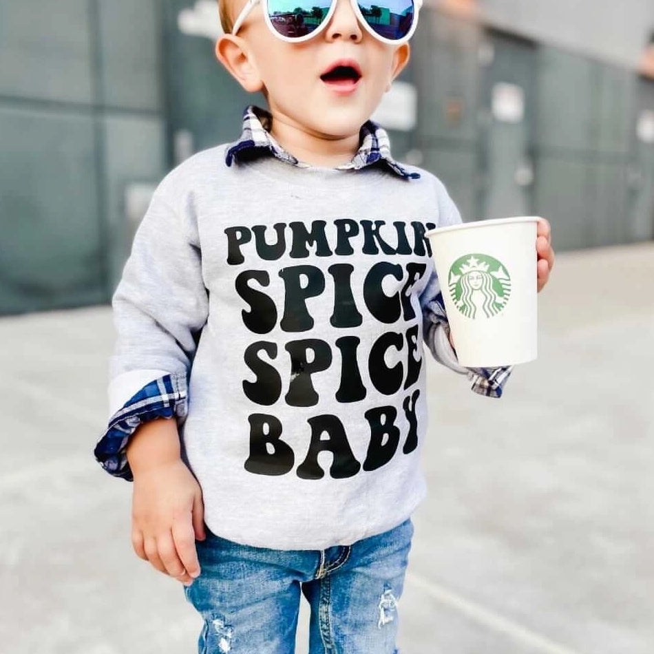 Pumpkin Spice Spice Baby Toddler Sweatshirt